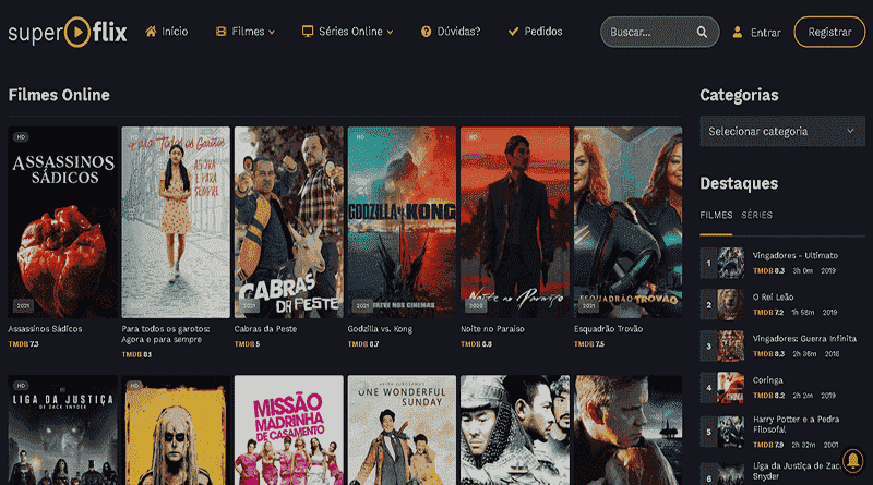 SUPERFLIX – Assistir Filmes e Series Online de graça! Descubra Tudo Sobre!
